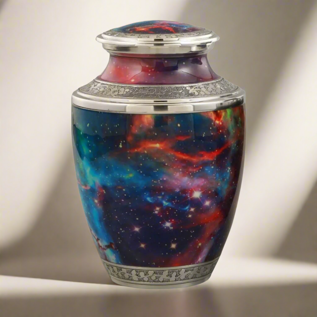 Royal Rapture Urn for ashes Jar Cremation Funeral Memorial Love Urns Decorative Adult Human Child 10" Large (RJM03)