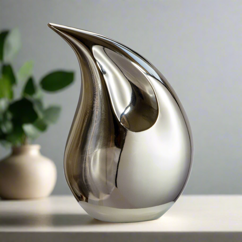 Royal Rapture Urn for ashes Cremation Memorial funeral Teardrop Jar Love Urns Decorative Human Adult Child 8" 12" (RT01)