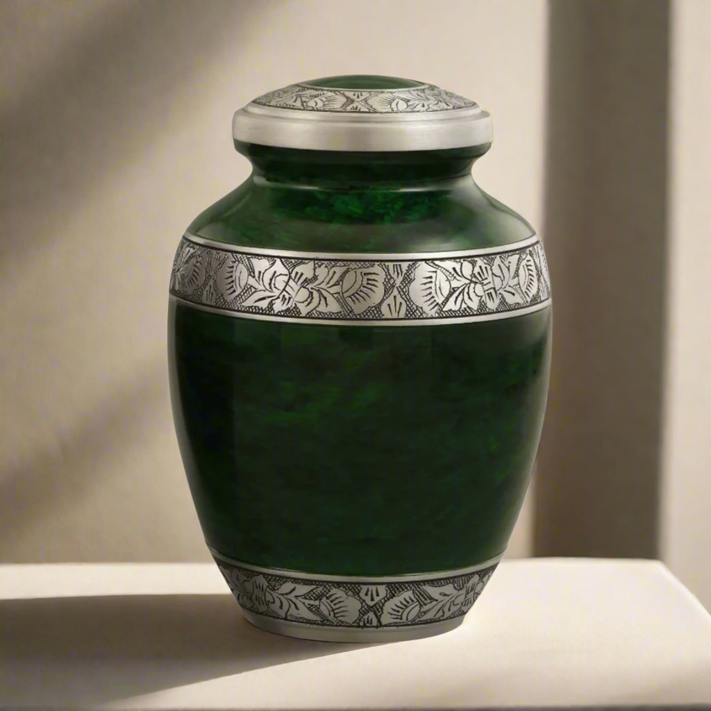 Royal Rapture Urn for ashes Jar Cremation Funeral Memorial Love Urns Adult Human Child 10" Large (RJM02)