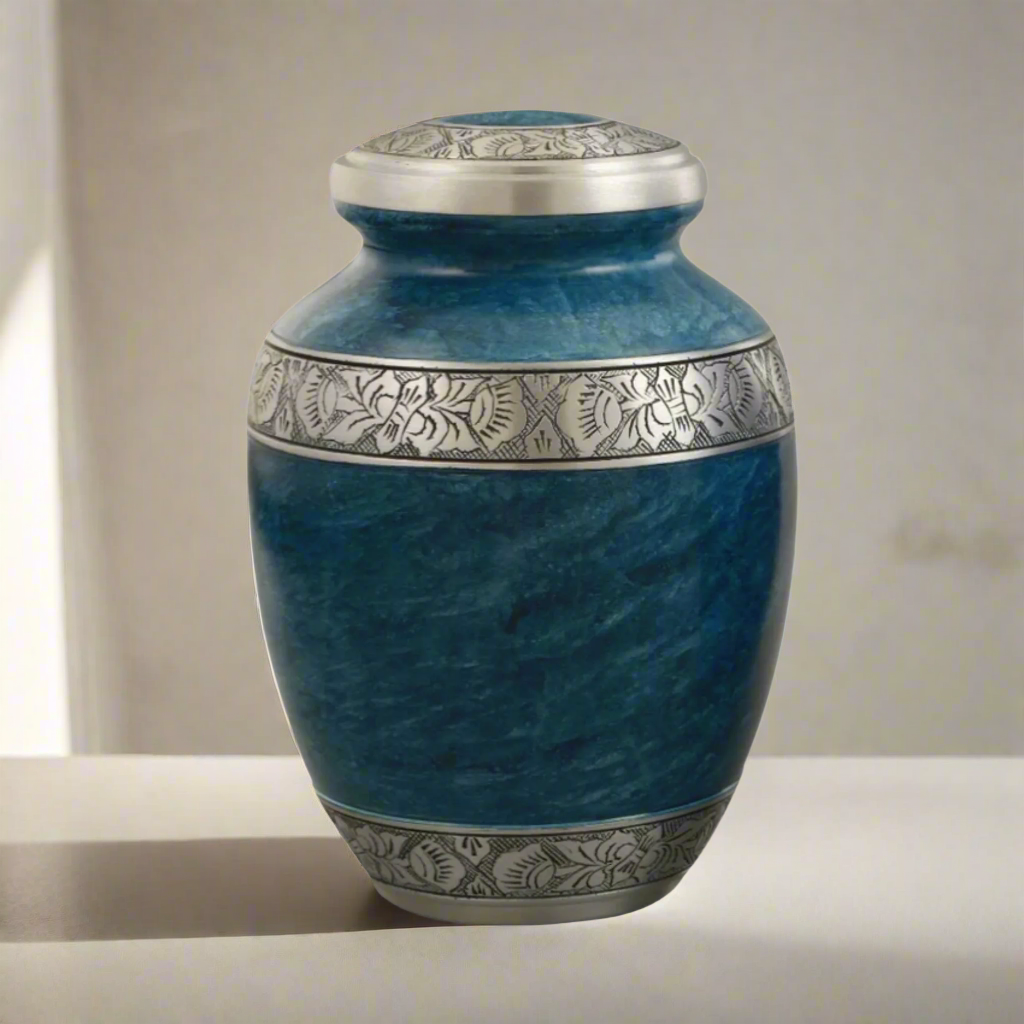 Royal Rapture Urn for ashes Jar Cremation Funeral Memorial Love Urns Adult Human Child 10" Large (RJM02)