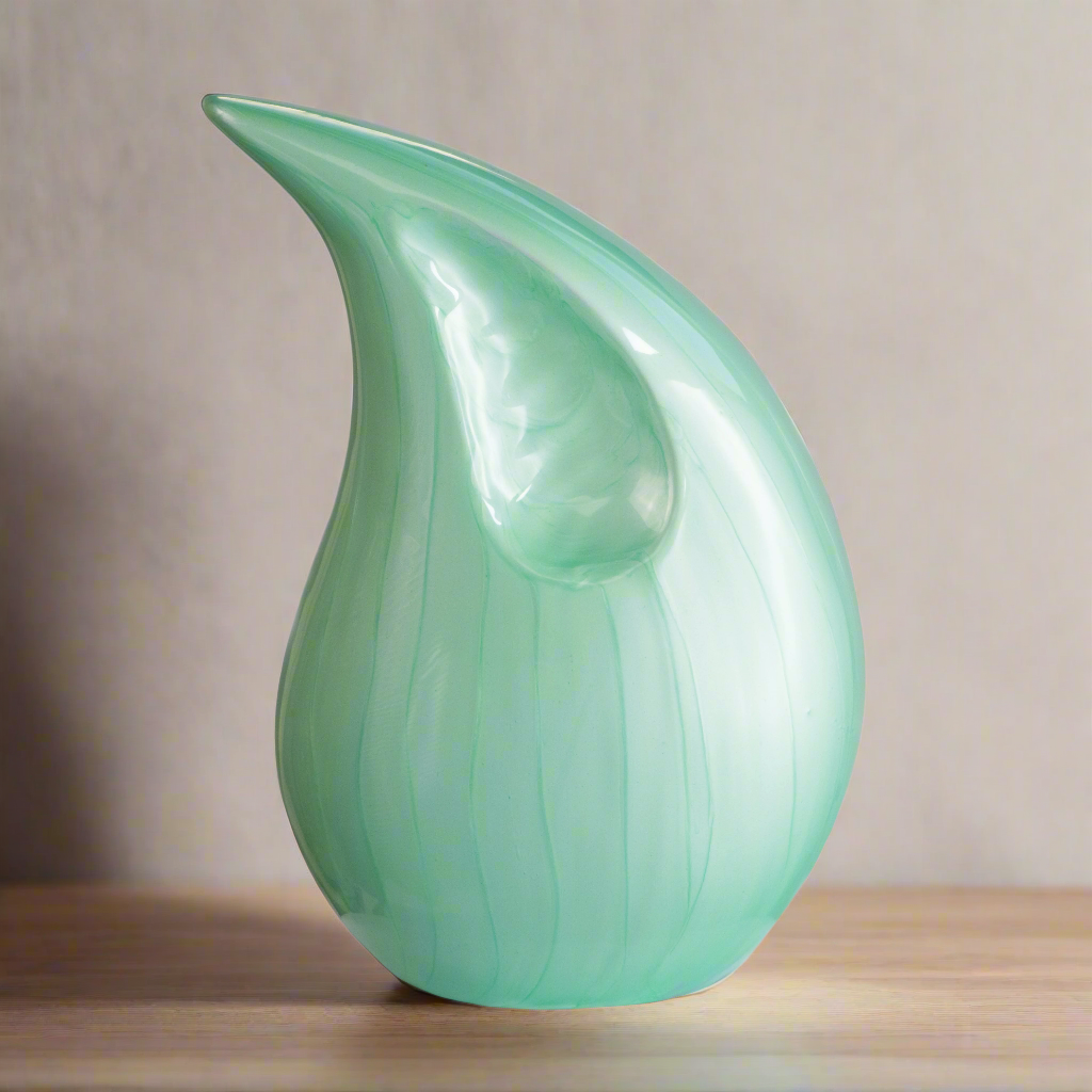 Royal Rapture Urn for ashes Cremation Memorial funeral Teardrop Jar Love Urns Decorative Human Adult Child 8" 12" (RT01)