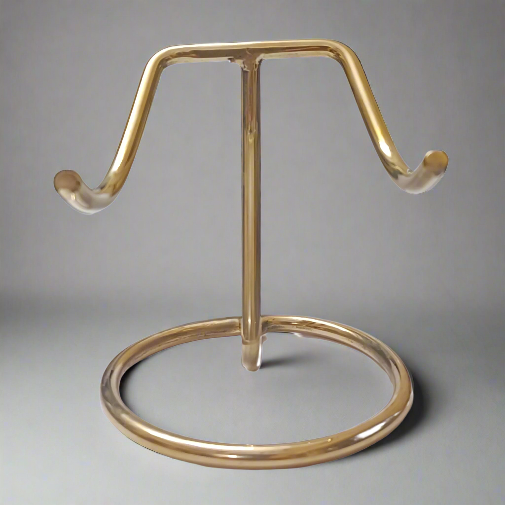 Royal Rapture Keepsake Heart Urn Stand – Elegant Silver Memorial Display for Ashes 3" 6" (RSM01)